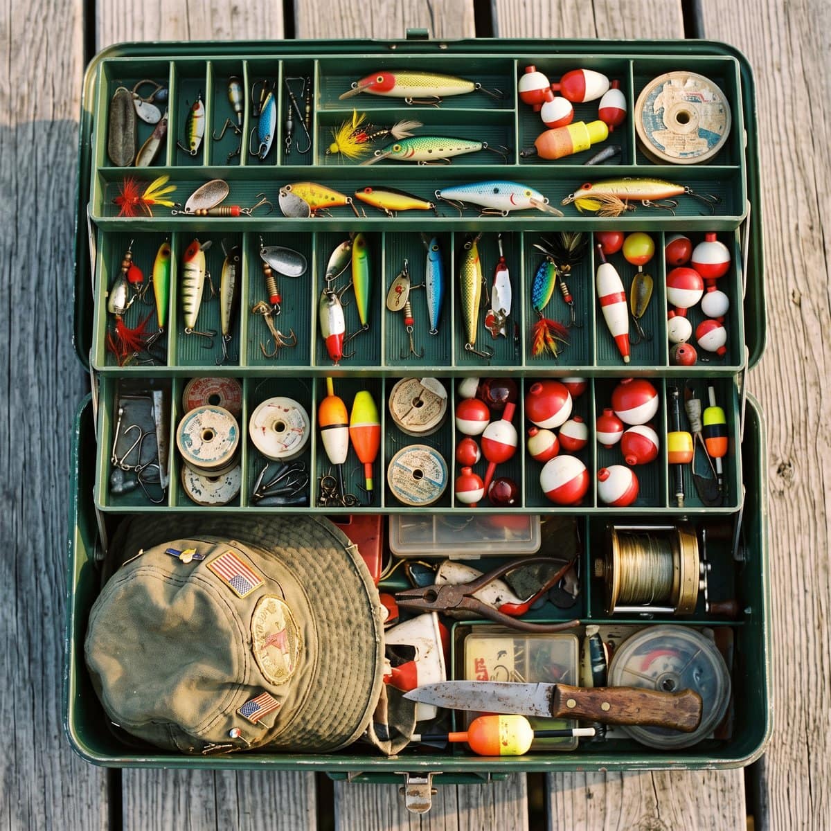 Puzzle image: Tackle Box Sliding Puzzle