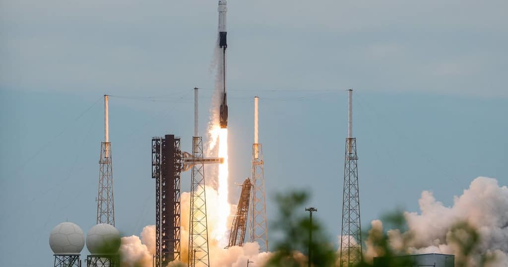 Space-X Crew 13 Mission Launches From Cape Canaveral