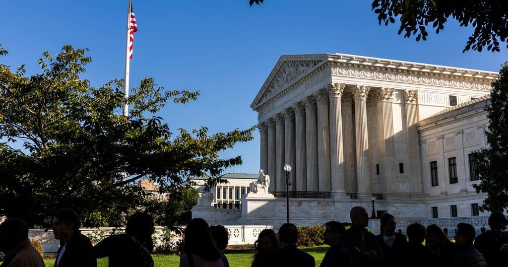 Environmental Activists Protest Against Oil Companies As Supreme Court Begins New Term