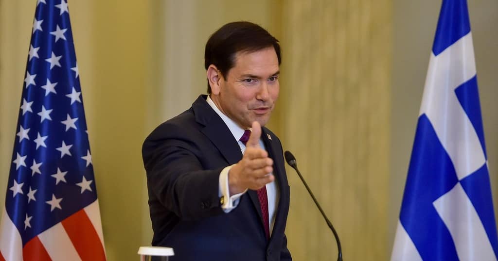 US Sec. of State Marco Rubio Visits Athens