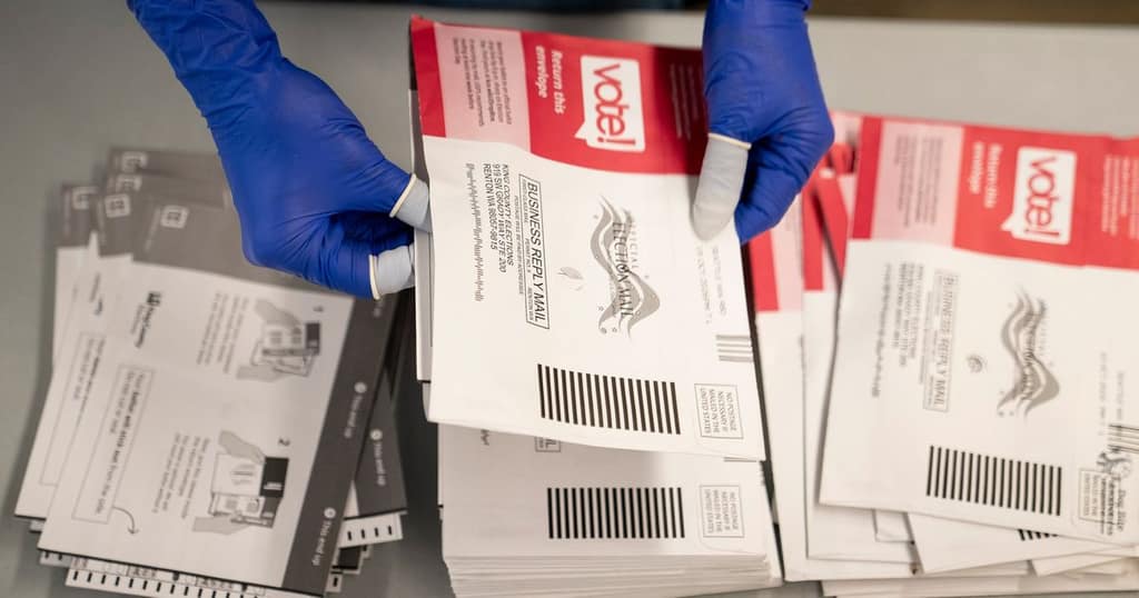 Washington State Processes Mail-In Ballots For The Midterm Elections