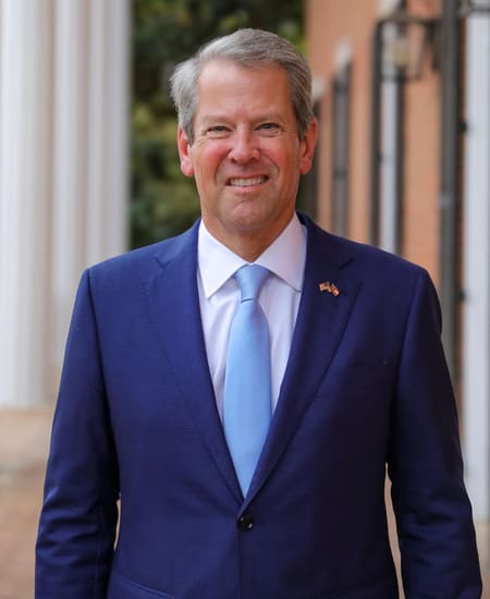 Official portrait of Brian Kemp