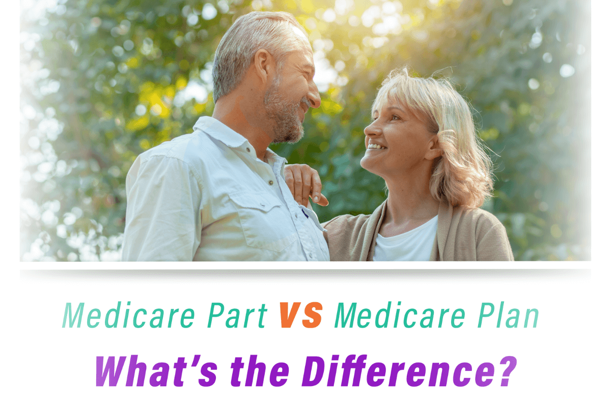 medicare part versus medicare plans and older couple